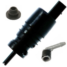 Load image into Gallery viewer, 98-25 Audi A R RS 4 5 6 7 8 TT Windshield Washer Pump &amp; Hose Elbow &amp; Grommet OEM
