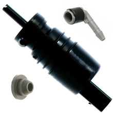 Load image into Gallery viewer, 98-25 Audi A R RS 4 5 6 7 8 TT Windshield Washer Pump &amp; Hose Elbow &amp; Grommet OEM
