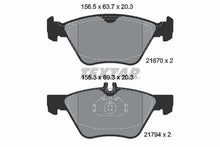 Load image into Gallery viewer, Front Ceramic Brake Pads for Mercedes Textar Premium Quiet Low Dust Factory Stop
