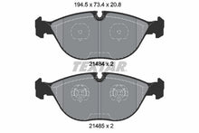 Load image into Gallery viewer, Front Brake Pads for Mercedes Textar Premium Quiet Low Dust Factory Feel &amp; Stop
