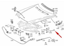 Load image into Gallery viewer, New Mercedes Left or Right Hood Lift Support Strut Shock OEM Stabilus Germany

