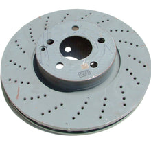 Load image into Gallery viewer, 2 Genuine 2008-17 Mercedes Vented Cross Drilled Front Brake Rotors Discs German
