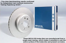 Load image into Gallery viewer, Premium Meyle Coated Rear Brake Disc 1998-10 Mercedes C CLK E SLK 210 423 08 12
