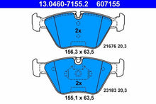 Load image into Gallery viewer, Front Brake Pads Premium Ate 2002-11 Mini Cooper 34 11 6 778 320 OE Equivelant
