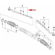 Load image into Gallery viewer, Right Steering Tie Rod 99-08 BMW 323 325 328 330 Ci i Z4 Karlyn 32 10 6 777 504
