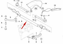 Load image into Gallery viewer, Steering Center Link Tie Rod Assembly 1997-03 BMW E 39 540i M5 OEM Lemfoerder
