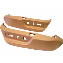 Load image into Gallery viewer, L &amp; R Front Seat Lower Outer Plastic Cover 1995-03 BMW E38 7 E39 5 Sand Beige
