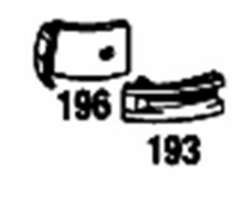 Load image into Gallery viewer, Rear Bumper Rubber Pad Rail 1965-67 Mercedes 250 250SE 300SEL Early Style
