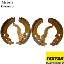 Load image into Gallery viewer, German Textar Rear Brake Shoe Kit with Levers 1968-1976 BMW 2002 2002Tii 230mm
