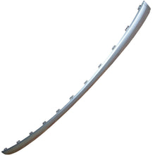 Load image into Gallery viewer, Rear Bumper Brilliant Silver Center Trim Insert 2002-05 Mercedes E320 E500 E55
