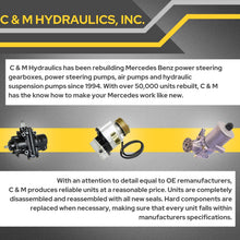 Load image into Gallery viewer, Secondary Air Injection Pump 1990 Mercedes 300CE 300SL C &amp; M Hydraulics Rebuilt
