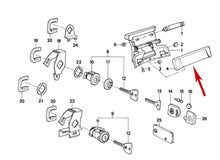 Load image into Gallery viewer, Left Right Front Rear Outside Door Handle 1986-93 BMW 318 325 325 e i is ix M3
