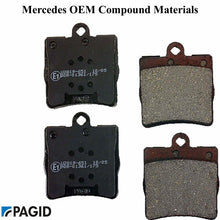 Load image into Gallery viewer, Rear Brake Pad Set &amp; Shims Single Pin 2001-11 Mercedes C SLK Pagid 003 420 27 20
