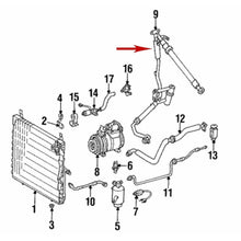 Load image into Gallery viewer, A/C Air Conditioning Manifold Hose 1986-89 Mercedes M103 260E 300E German OEM
