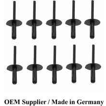 Load image into Gallery viewer, 10 X Body Panel Cover Trim Wheel Arch 6mm X 20mm Rivet 2000-26 BMW Mini OEM BBS
