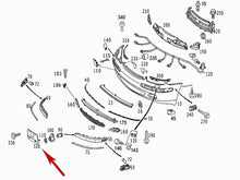 Load image into Gallery viewer, Front Bumper License Plate Holder Bracket 2000-06 Mercedes S 430 500 55 600 65
