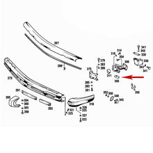 Load image into Gallery viewer, 2 X Bumper Shock Rubber Mount 1974-85 Mercedes 1974-85 Mercedes R107 W114 W115
