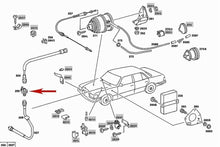 Load image into Gallery viewer, Cruise Control Speedo Cable Sensor 1976 Mercedes 107 114 115 116 004 542 05 17
