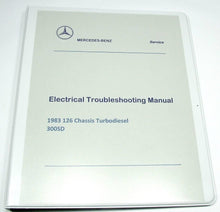 Load image into Gallery viewer, Wiring Harness Repair ETM Electrical Troubleshooting Manual 1983 Mercedes 300SD
