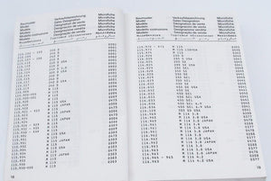 1960 on Mercedes Model Index for Cars Trucks and Commercial USA European World