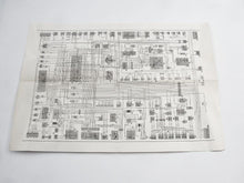 Load image into Gallery viewer, Electric Wiring Diagram with Emission Control 1977 Mercedes USA 280E W123
