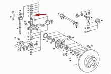 Load image into Gallery viewer, 2 X  Front Axle King Pin Upper Dust Shield Sleeve Spacer Ring 1953-73 Mercedes
