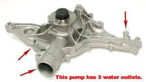 Bosch Water Pump Mercedes M112 V6 M113 V8 with Engine Oil Cooler 112 200 14 01
