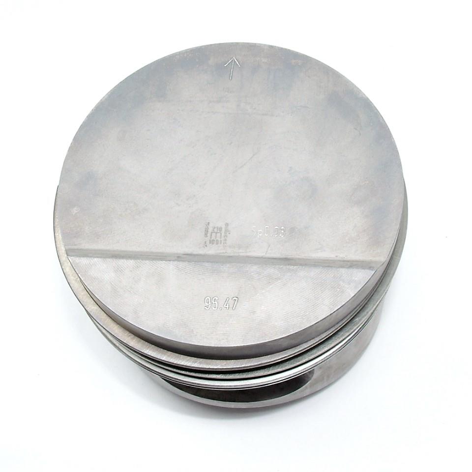 96.50 2nd OS Complete OEM Mahle Piston Set 1984 Mercedes 190E 2.3 & Eu ...
