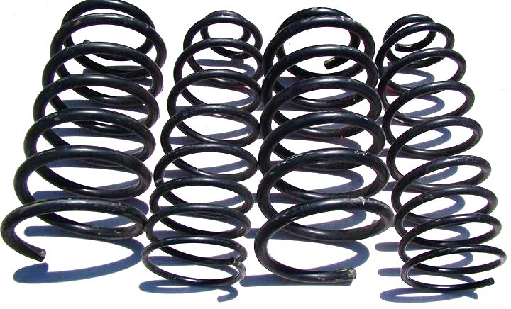 OE VW Audi BBS Suspension Spring set SBG 25 03 DF 35 04 DF BBS 260 10 19 10 20