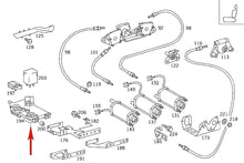 Load image into Gallery viewer, Seat Contact Plate Relay Holder Module 1984-90 Mercedes W124 W201 126 540 24 43
