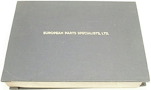 Original Large Mercedes Dealer Parts Book with Numbers 250 S SE 280 S SE SEL 4.5