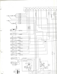 OE BMW 6 Series from 1985 General Vehicle Electrics Schematics German Language