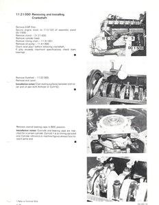Complete Genuine BMW 1975 E12 530i Paper Workshop Repair Service Manual & Binder
