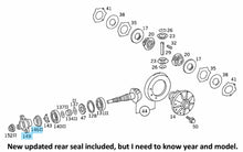 Load image into Gallery viewer, 3 Finger Differential Splined Pinion Flange for Driveshaft Coupler 211 350 03 45
