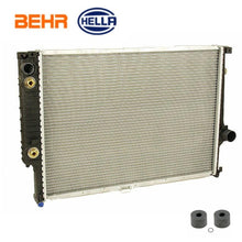 Load image into Gallery viewer, OEM Behr Hella 376713071 Radiator 1989-93 BMW 535i 735i 735iL 17 11 1 468 080
