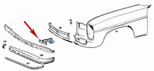Load image into Gallery viewer, New Genuine Right Front Bumper Bracket 1968-72 Mercedes 220 220D 115 880 08 14
