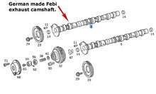 Load image into Gallery viewer, German Febi Engine Exhaust Valve Camshaft 1994-96 Mercedes C220 111 050 19 01
