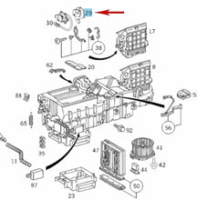 Load image into Gallery viewer, HVAC Recirculation Door Actuator Lever Motor 1998-01 Mercedes ML320 ML430 ML55
