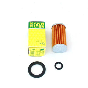 OEM Mann In Line Fuel Filter Element Insert & Seals 1957-63 Mercedes 180 190 220