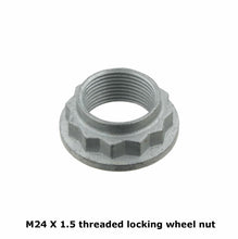 Load image into Gallery viewer, 24mm Rear Axle Shaft to Drive Flange Hub Locking Nut 1992-12 BMW 33 41 1 132 565
