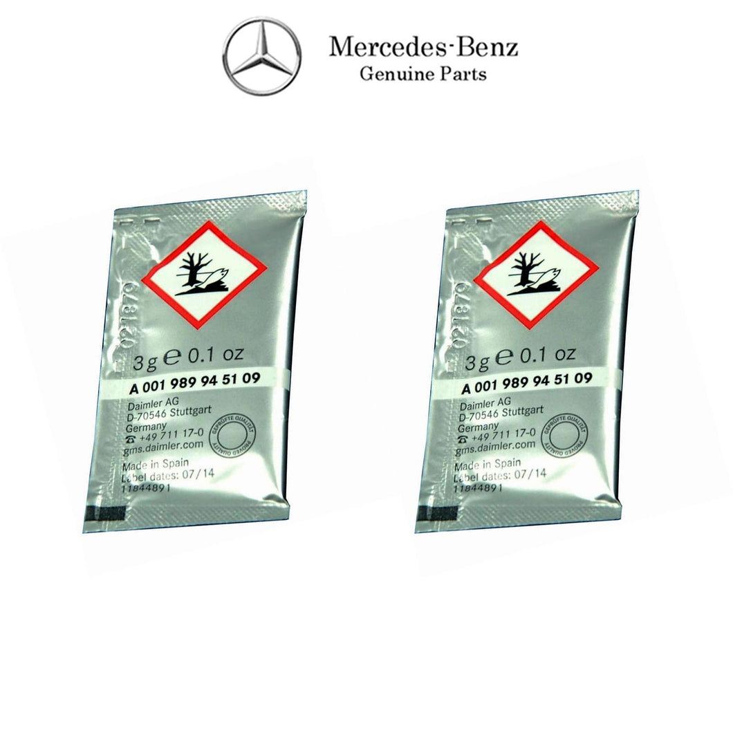 2 Packets Genuine Mercedes Brake Assembly Lubricant Anti Squeal Slide Paste