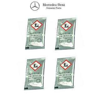 4 Packets Genuine Mercedes Brake Assembly Lubricant Anti Squeal Slide Paste