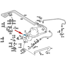 Load image into Gallery viewer, Intake Idle Air Cold Start Breather Hose Idle Valve to Manifold 1986-91 Mercedes
