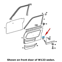 Load image into Gallery viewer, 20 X Front or Rear Door Inside Trim Panel to Door Plastic Clip 1965-03 Mercedes
