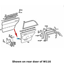 Load image into Gallery viewer, 12 X Front or Rear Door Inside Trim Panel to Door Plastic Clip 1965-03 Mercedes
