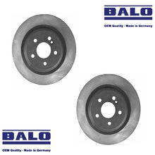 Load image into Gallery viewer, 2 X German Balo Rear Brake Disc Rotor 2001-02 Mercedes CL55 S55 AMG CL600 S600
