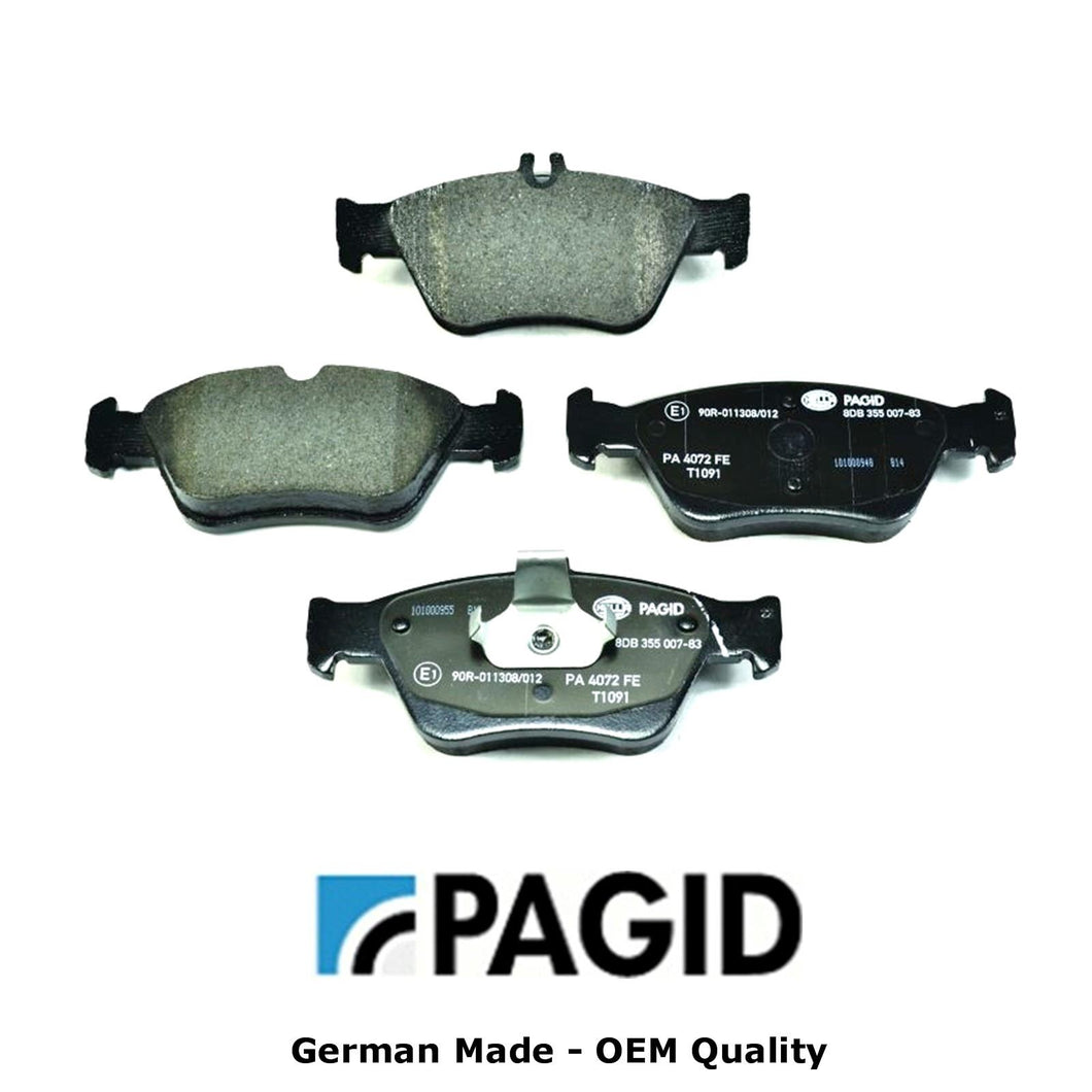 OEM Compound Pagid Front Brake Pad Set 1996-04 Mercedes W170 SLK W202 C W210 E