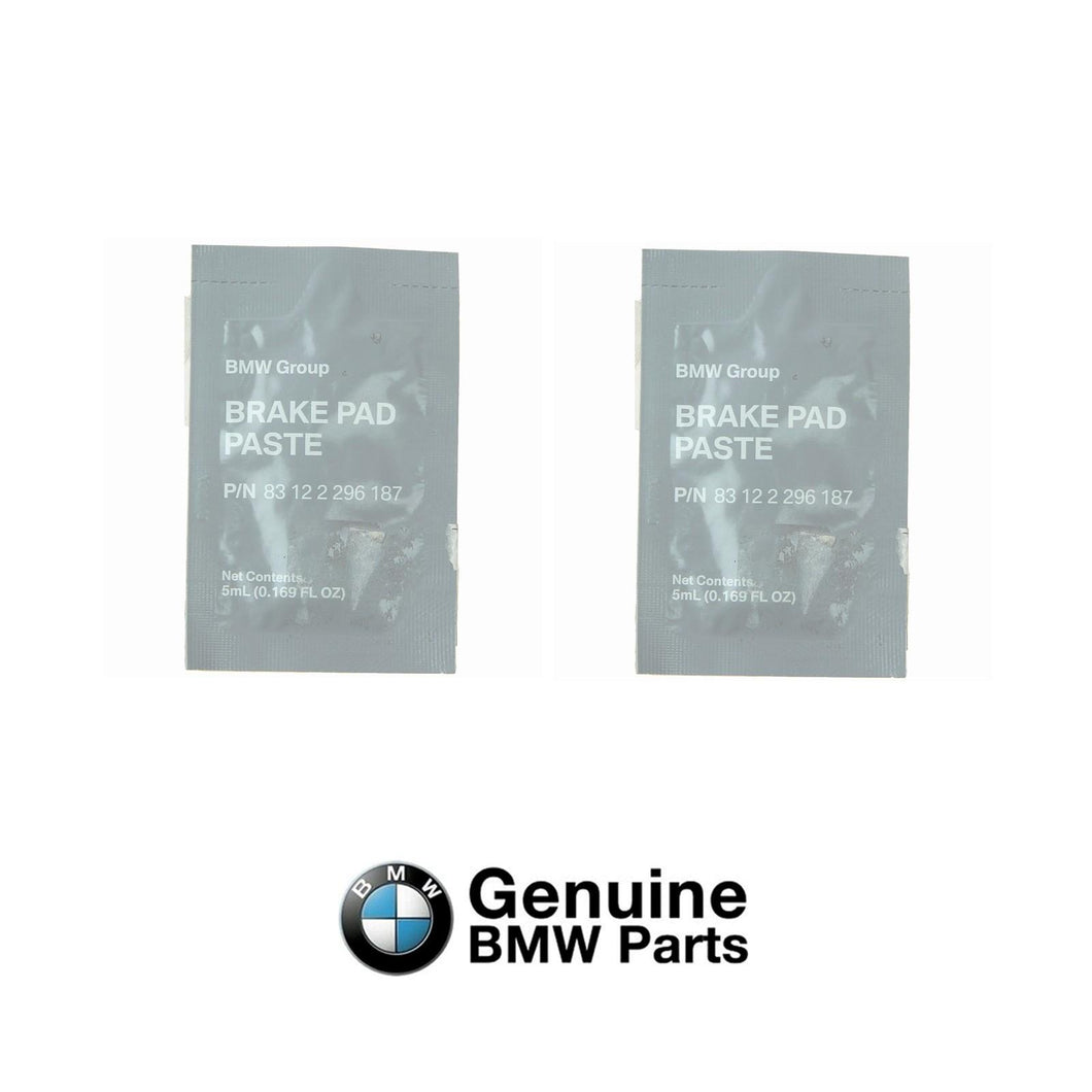 2 X Genuine BMW 5g Anti Squeal Squeak Brake Pad Paste and Slide Lubricant Lube