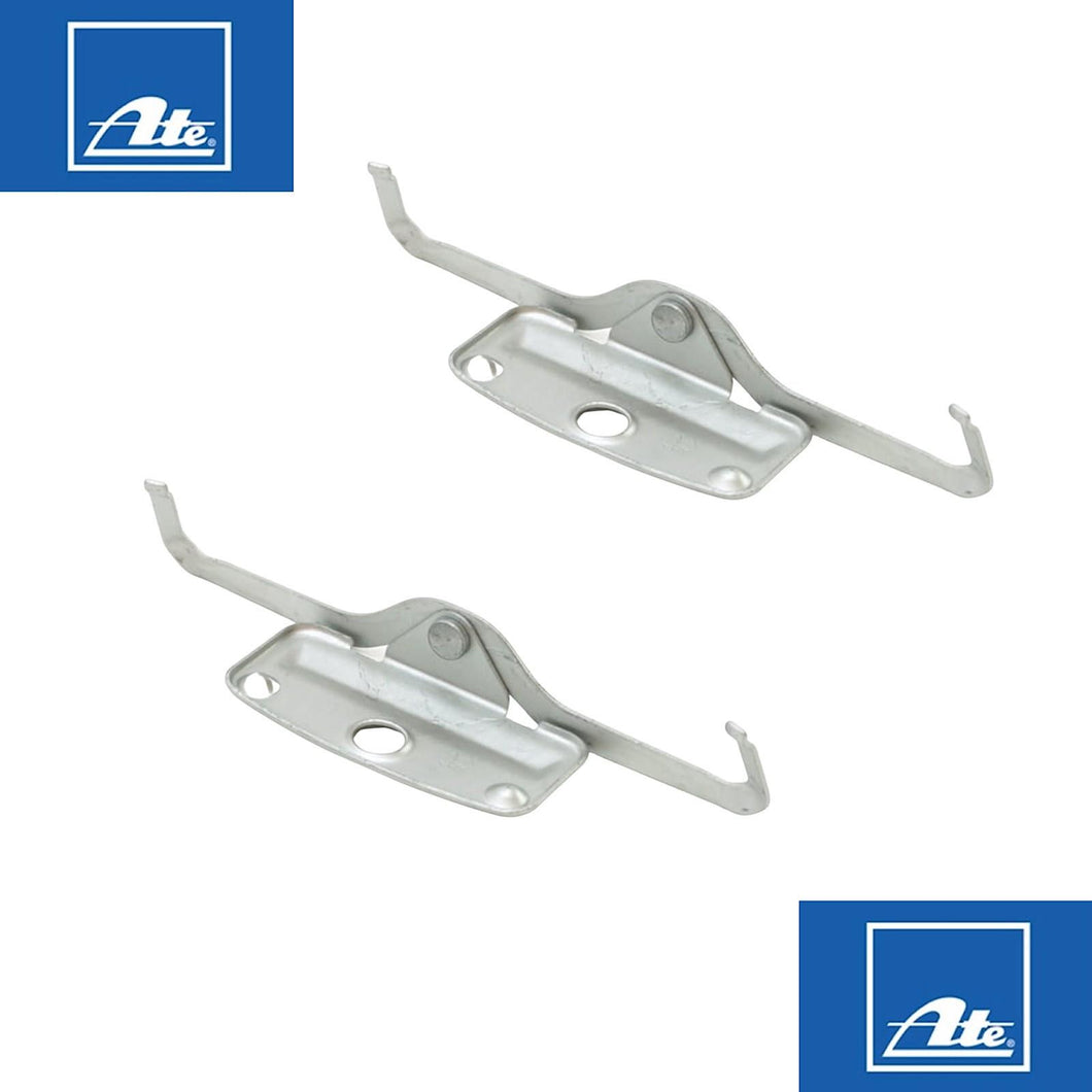 Affordable Motor Spares Brake Pad Retaining Spring Clips (2-Pack) - Fits Front/Rear