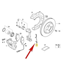 Load image into Gallery viewer, OEM Ate Front Brake Pad Retaining Retainer Clip Spring 2002-08 Mini Cooper
